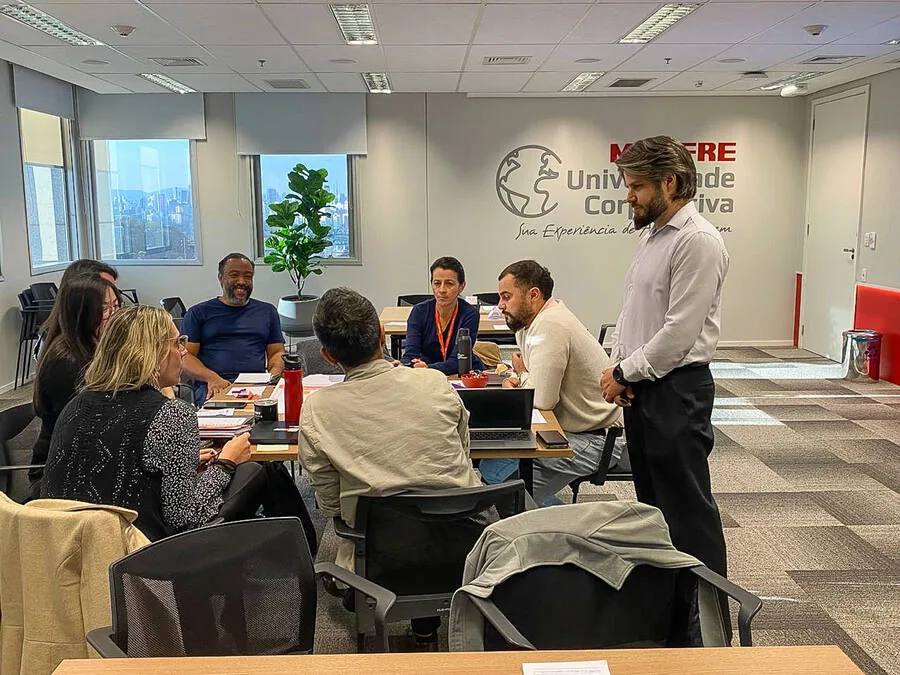 Cena da atuação de Rafael Balan Zappia